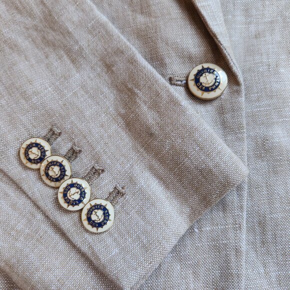 NWT J. Crew Linen Campbell Blazer - Picture 9 of 14